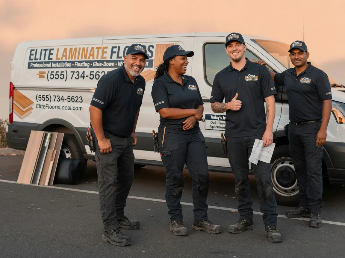 Laminate flooring installation company in Fremont, MI